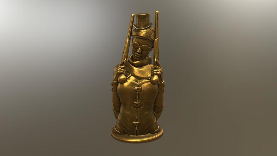 Steampunk Lady : Zorana 3D Print 74324