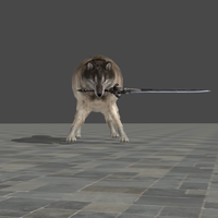  Sif the Great Grey Wolf - Dark souls - Thumbnail 1