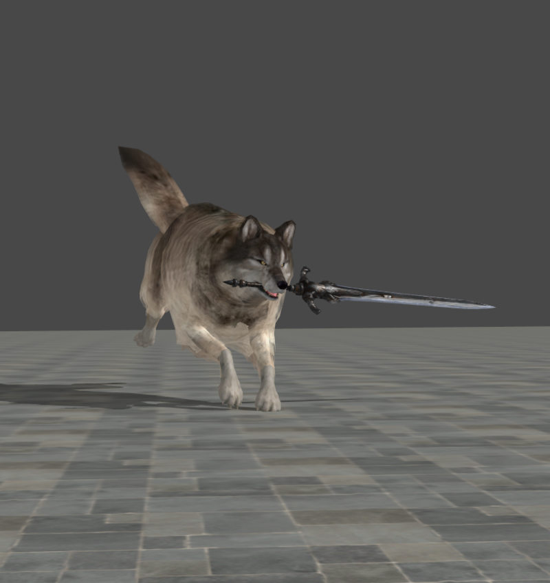  Sif the Great Grey Wolf - Dark souls