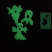 Glow-in-the-Dark Haunted Graveyard Replacement Window Pane - Thumbnail 2