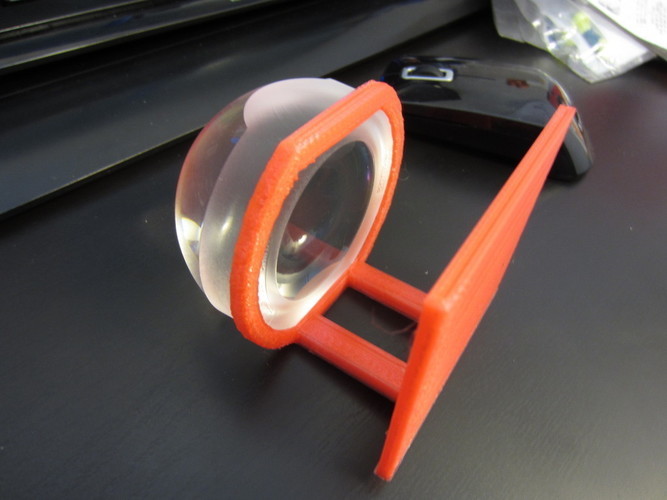 LumiDome magnifier holder 3D Print 74411