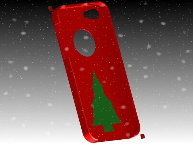 Christmas iPhone5 Case 6 deriviative 3D Print 74426