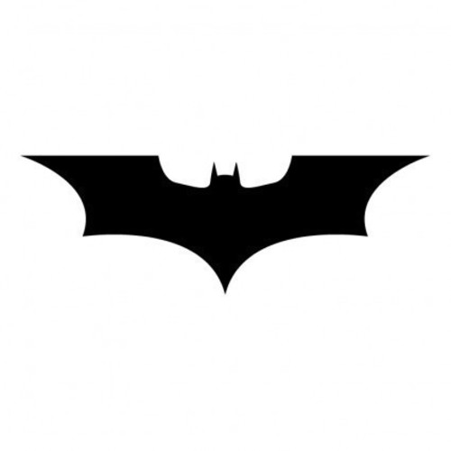 Returning Batarang 3D Print 74541