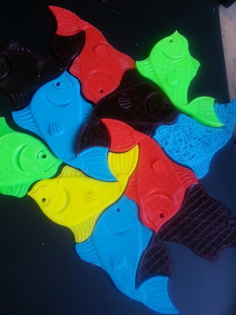 Escher Fish #20