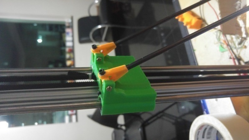 Kossel Alt / Rostock  - Carriage double 4 X LM8UU