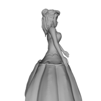 Cartoon Princess Figurine - Thumbnail 3