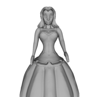 Cartoon Princess Figurine - Thumbnail 4