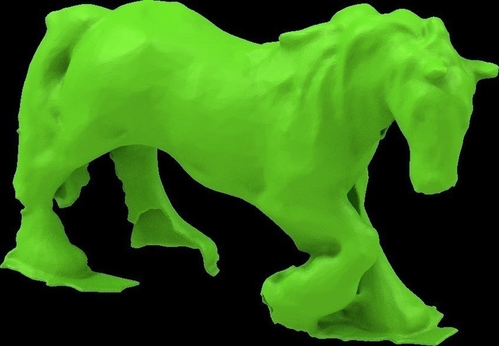 hollow horse 3D Print 74743