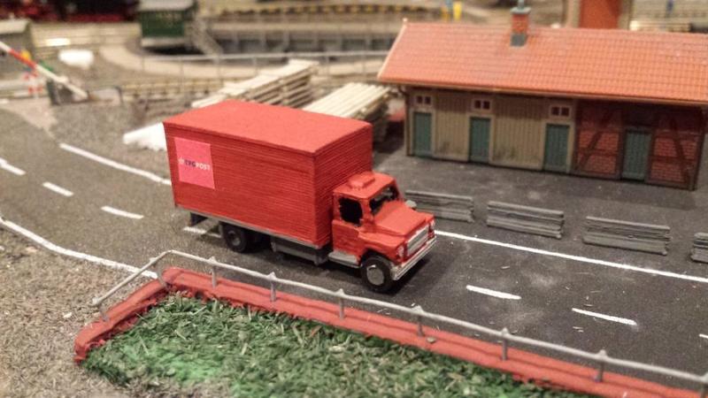 n-scale 1:160 delivery van