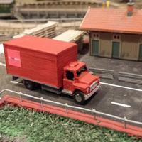 Small n-scale 1:160 delivery van 3D Printing 74802