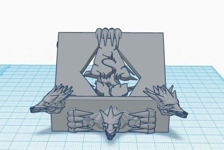 skyrim phone stand 3D Print 74884