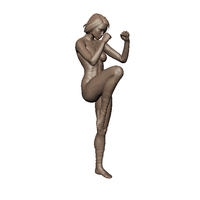 Sam -- Fighting Poses - Thumbnail 2
