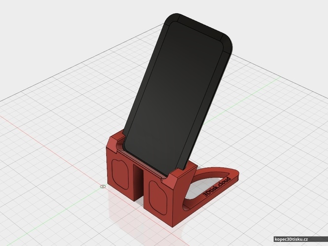 Tom's Samsung Galaxy S7 + Qi charger stand 3D Print 75105