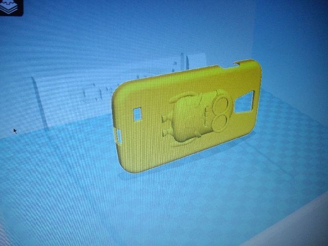 minion phone cover 3D Print 75219