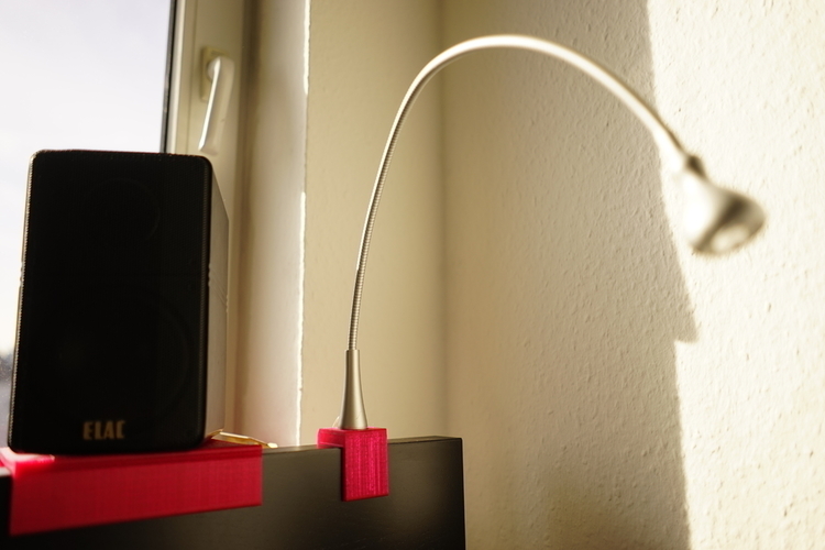 Heavy Ikea Janso Lamp - Malm Bed Headend Adapter Hack! 3D Print 75226