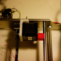 Small Zonestar P802Q Y-Axis Motor Mount / Holder (incl. mirror) 3D Printing 75233