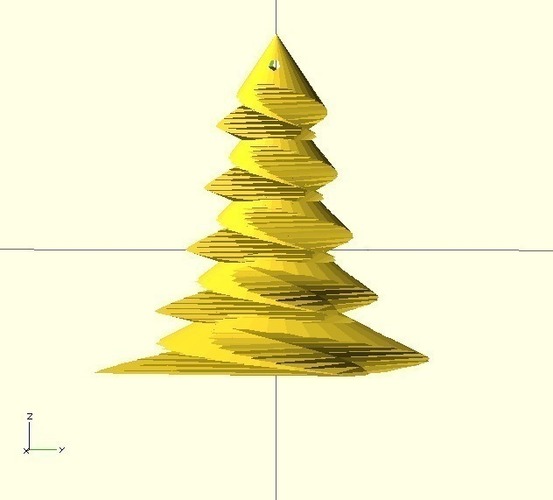 Christmas Tree Customizer - Sapin de Noel 3D Print 75337