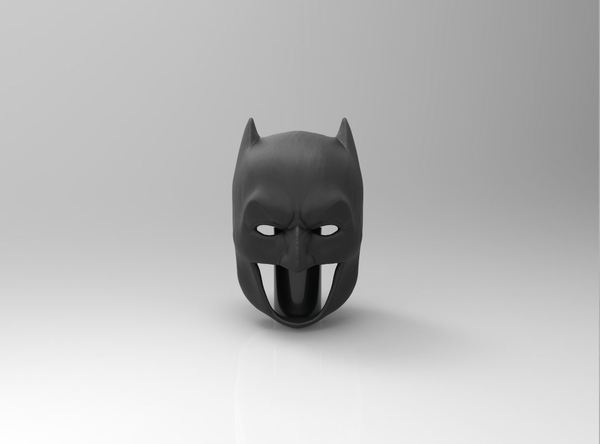 Medium Batman Cowl 3D Printing 75640