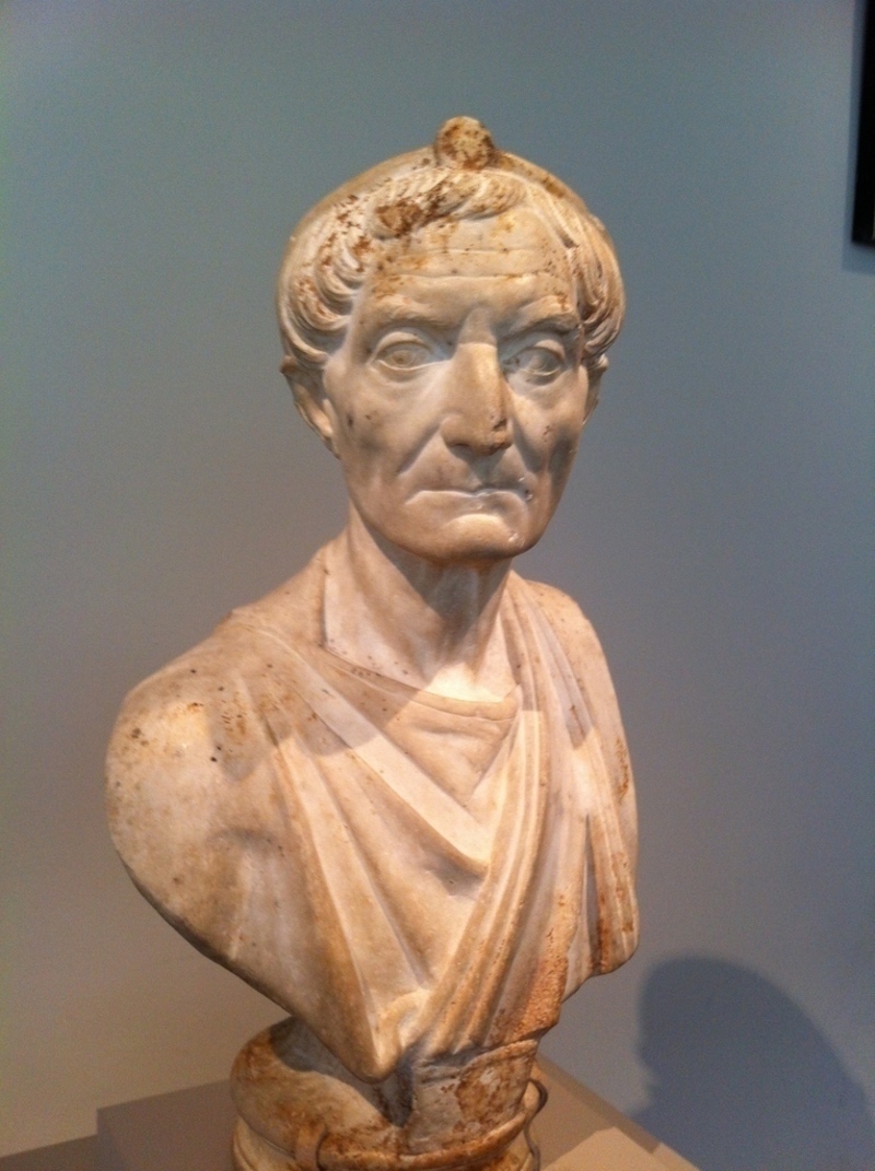 Marble Bust of a Priest