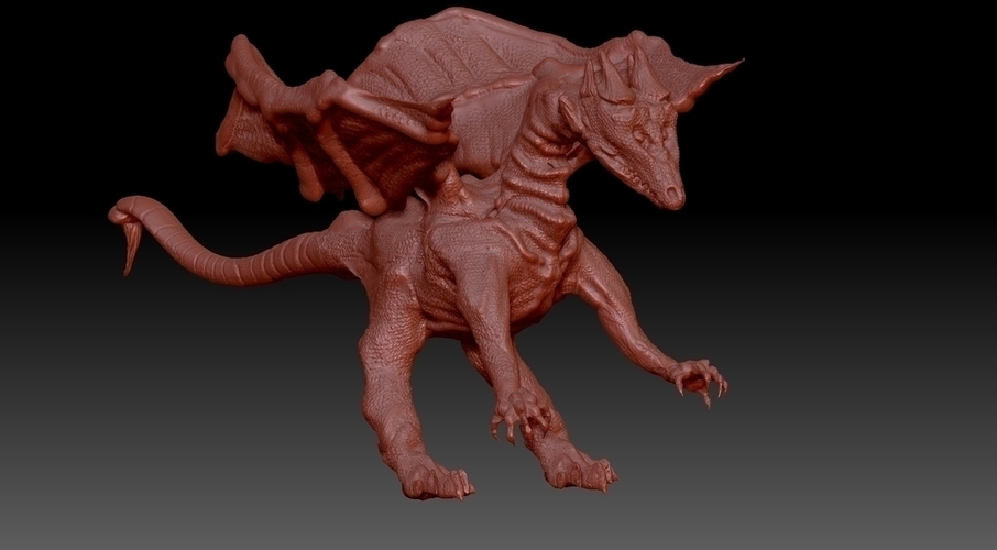 Dragon 3D Print 75735