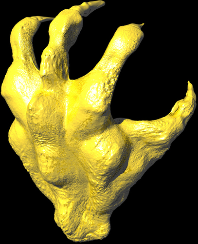 Dragon's Claw v.2 3D Print 75738