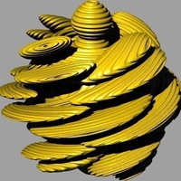 Small Hyperdimensional Rose 3D Printing 75763