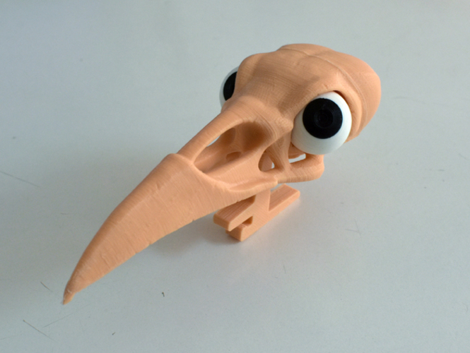 eyeball for Boneheads Raven Skull 3D Print 76251