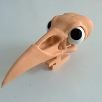 Small eyeball for Boneheads Raven Skull 3D Printing 76251