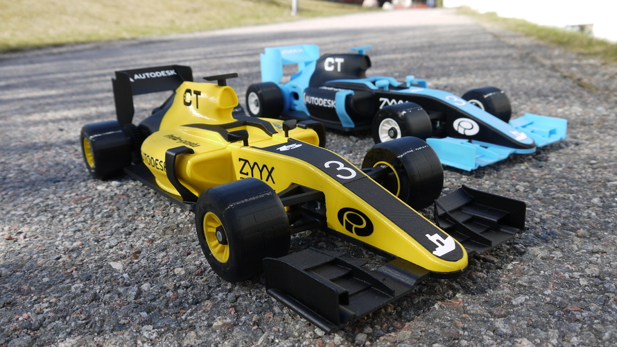 3D Printed OpenR/C Formula 1 car by DanielNoree | Pinshape