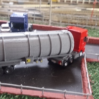 Small N-scale 1:160 tank truck 3D Printing 76419