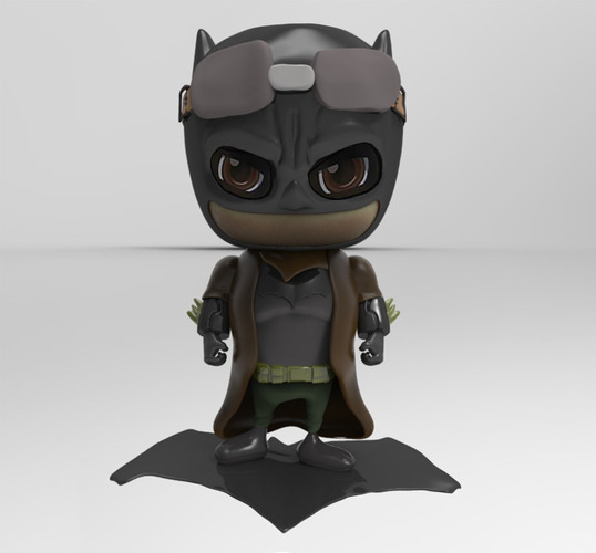 Batman V Superman Dawn of Justice Bat Brown Coat  3D Print 76531