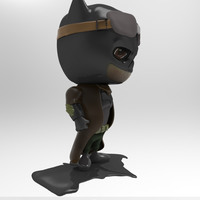 Batman V Superman Dawn of Justice Bat Brown Coat  - Thumbnail 2