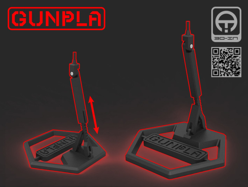 GUNPLA STAND [ 1/144 - HG.RG.BB ]