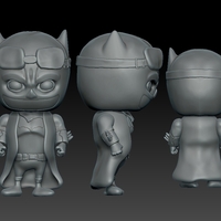 Batman V Superman Dawn of Justice Bat Brown Coat  - Thumbnail 3