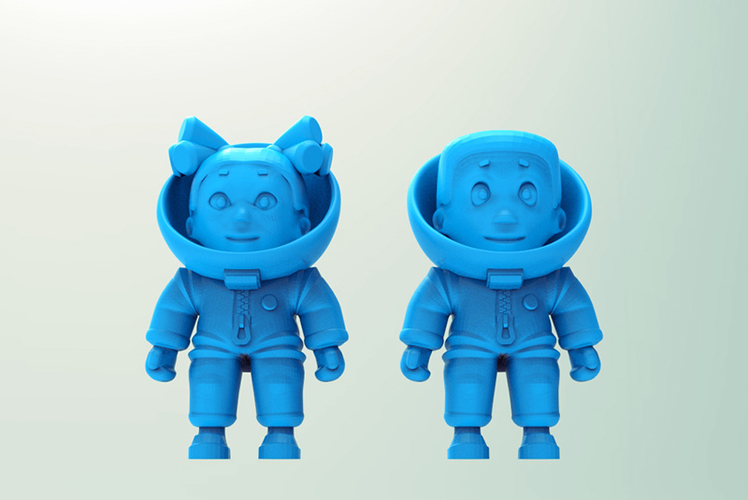 Little astronaut 3D Print 76569