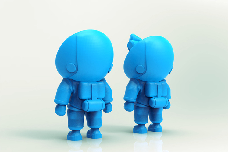 Little astronaut 3D Print 76571
