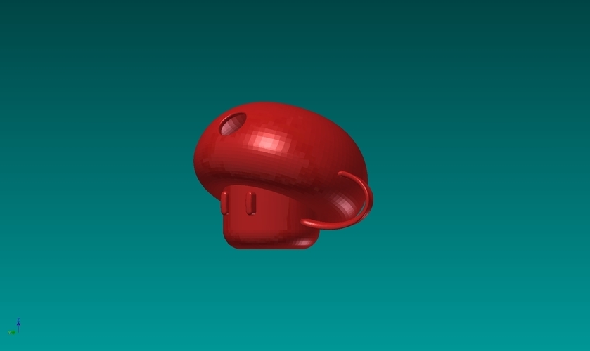Super Mario Mushroom Cup 3D Print 76594