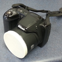 Nikon Coolpix L320 (59.5mm) Friction-Fit Lens Cap - Thumbnail 2
