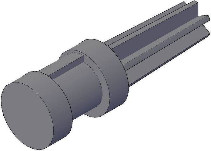 Telescopic tube endcap 3D Print 76631