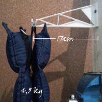 Filament Shelf Bracket ( 17g weight, up to 4,5 kg ) - Thumbnail 2