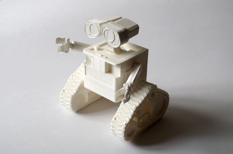 WALL-e  ( cut into parts ) 3D Print 76724