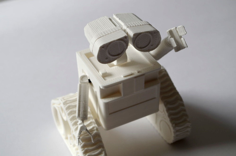 WALL-e  ( cut into parts ) 3D Print 76725