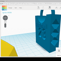 Michael Jordan 23 North Carolina jersey key chain - Thumbnail 2
