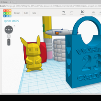 Michael Jordan 23 North Carolina jersey key chain - Thumbnail 4