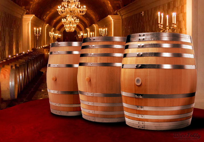 Wooden Barrel: Wine rundlet