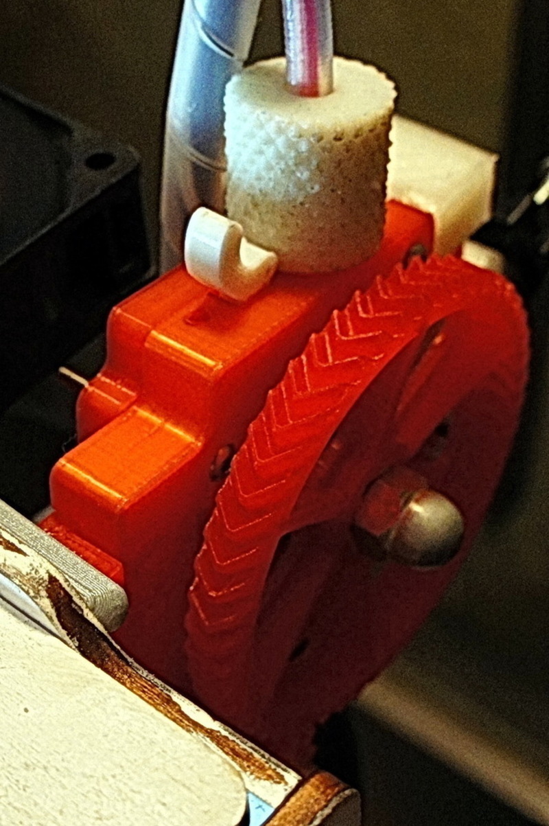 HerringBone Gear for H3 Extruder adaption for Ultimaker