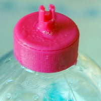 Small Refill Cap for Lysol 'Disposable' Soap refills. 3D Printing 77279