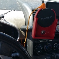 Car mountable Wireless Qi Charging Dock for Galaxy Note 4  - Thumbnail 4