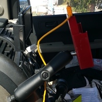 Car mountable Wireless Qi Charging Dock for Galaxy Note 4  - Thumbnail 5