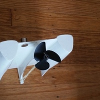 Rubber band powered race boat - Thumbnail 8